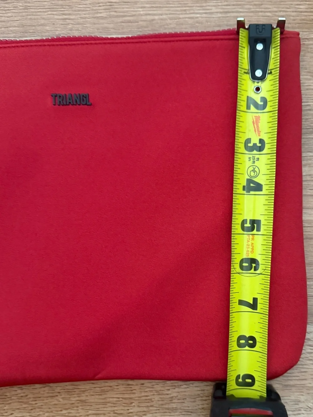 triangl swimwear Red Zip Toiletry Pouch